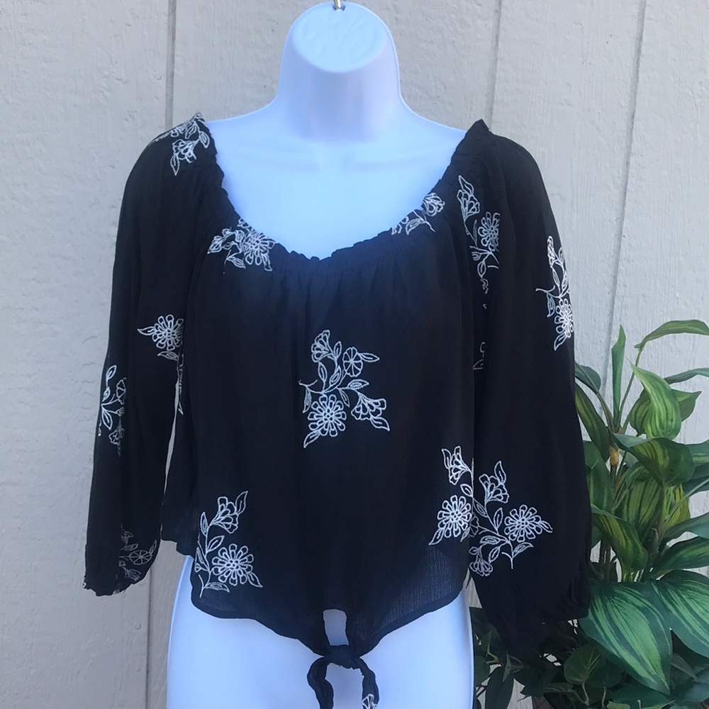 L.A. Hearts crop top